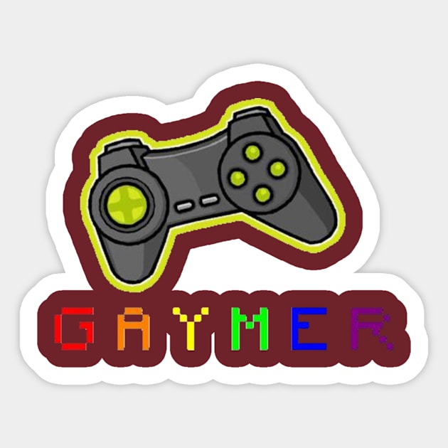 Gaymer Sticker by lantheman